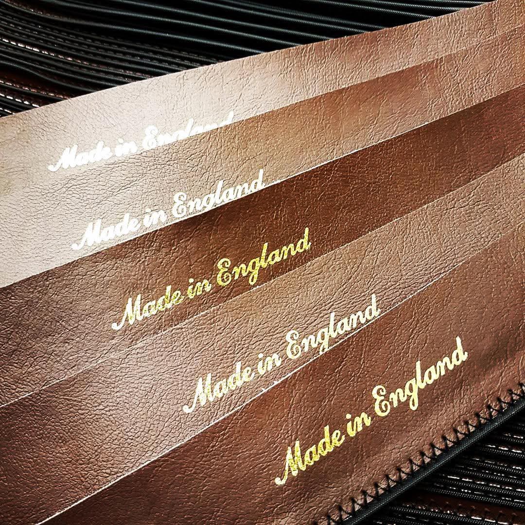 hat inner head bands with made in england embossed 