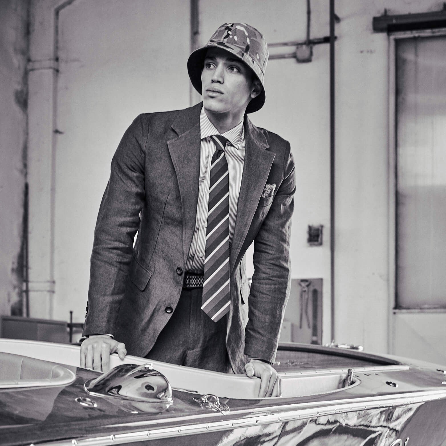 Sharp Hats, Sleek Rivas: A Meeting of Icons
