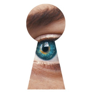 Discover Mr Miller, through luxurious keyhole #1