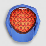 Leigh Francis x Mister Miller 1973 Oversized Bakerboy Cap in Blue