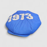 Leigh Francis x Mister Miller 1973 Oversized Bakerboy Cap in Blue