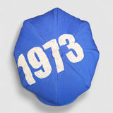 Leigh Francis x Mister Miller 1973 Oversized Bakerboy Cap in Blue