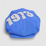 Leigh Francis x Mister Miller 1973 Oversized Bakerboy Cap in Blue