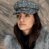 Skipper's Salt Sailor Hat in Herringbone Virgin Wool