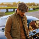 Albert's Brandy Bakerboy Cap in Merino Lambswool