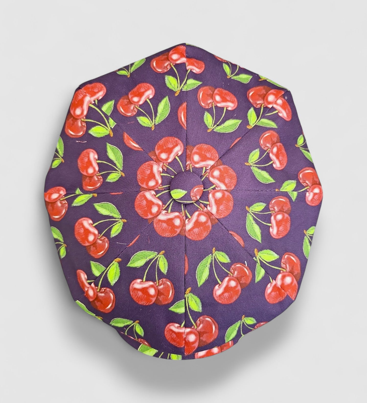 Leigh Francis x Mister Miller Oversized Bakerboy Cap in Cherry Bomb