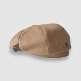 Albert's Holy Smoke Cigar Bakerboy Cap in Camel Hair