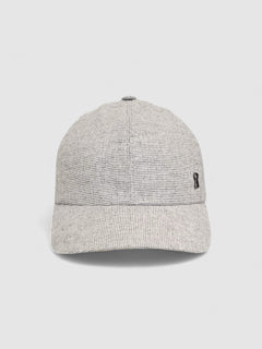 Frankie's Companion Baseball Cap in Grey Cashmere