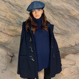 Finch's Jeans Oversized Bakerboy Cap in Denim