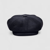 Finch's Ace Oversized Bakerboy Cap in Cashmere