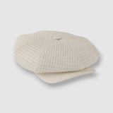 Finch's Racket Oversized Bakerboy Cap in Waffle Cotton