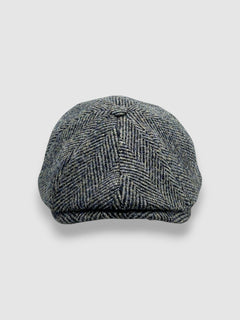 Jack's Gypsy Newsboy Cap in Harris Tweed