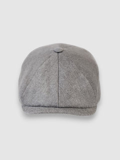 Jack's Companion Newsboy Cap in Grey Cashmere