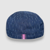Jack's Seas Newsboy Cap in Navy Japanese Linen