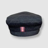 Skipper's Mate Sailor Hat in Black Mohair