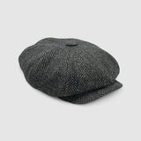 Riley's Gypsy Bakerboy Cap in Harris Tweed