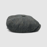 Riley's Gypsy Bakerboy Cap in Harris Tweed