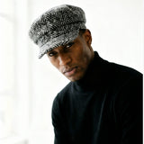 Skipper's Salt Sailor Hat in Herringbone Virgin Wool