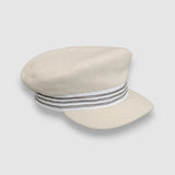 Skipper's Whip Sailor Hat in Cream Wool
