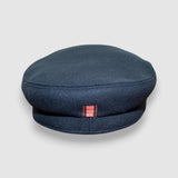 Skipper's Duffel Sailor Hat in Rich Navy Wool