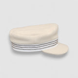Skipper's Whip Sailor Hat in Cream Wool