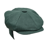 Theo's Rally Racing Green Waterproof Newsboy Cap