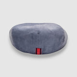 Theo's Silver Newsboy Cap in Fine Corduroy