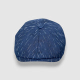 Jack's Seas Newsboy Cap in Navy Japanese Linen