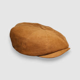 Theo's Tan Newsboy Cap in Tan Corduroy